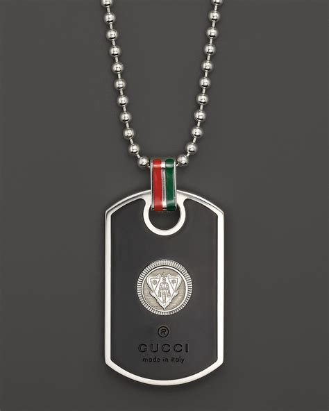 gucci dog tag|gucci dog tags for sale.